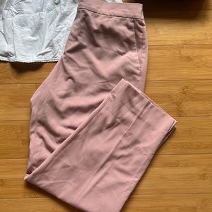 Banana Republic Hayden Tapered Ankle Pant Trouser - Peach Orange